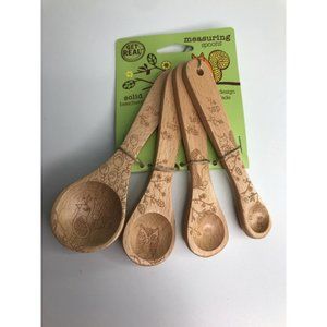 Talisman Designs Woodland Measuring Beechwood Spoons Set Of 4